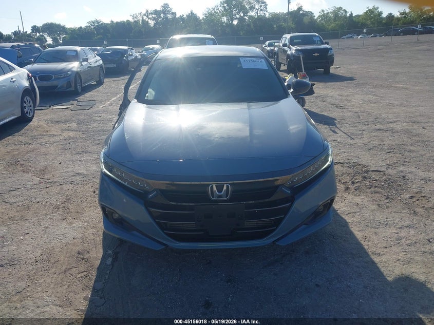 VIN 1HGCV1F35NA088326 2022 HONDA ACCORD SPORT