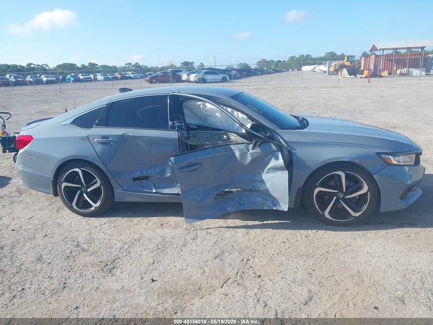 VIN 1HGCV1F35NA088326 2022 HONDA ACCORD SPORT