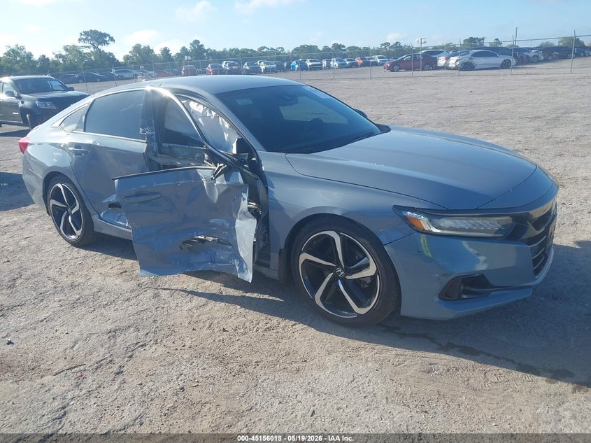 VIN 1HGCV1F35NA088326 2022 HONDA ACCORD SPORT
