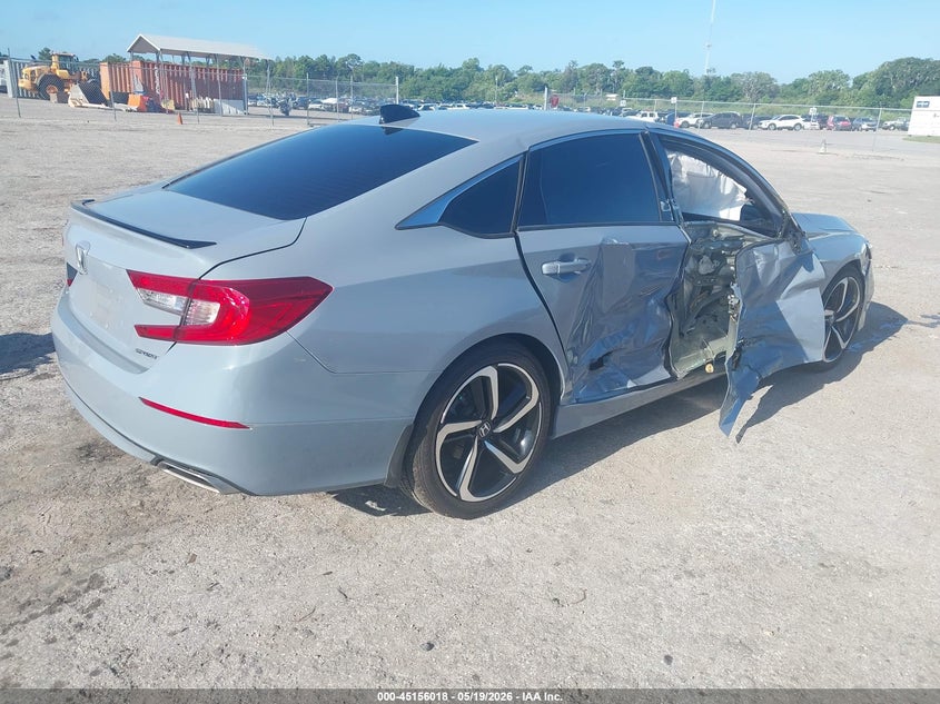 VIN 1HGCV1F35NA088326 2022 HONDA ACCORD SPORT