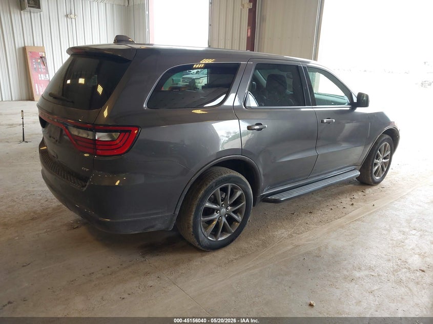 Vin: 1c4rdjdg8hc638998, lot: 45653704, dodge durango gt 20174