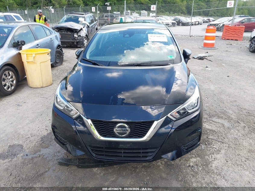 2022 Nissan Versa 1.6 S Xtronic Cvt VIN: 3N1CN8DV2NL820418 Lot: 45156079
