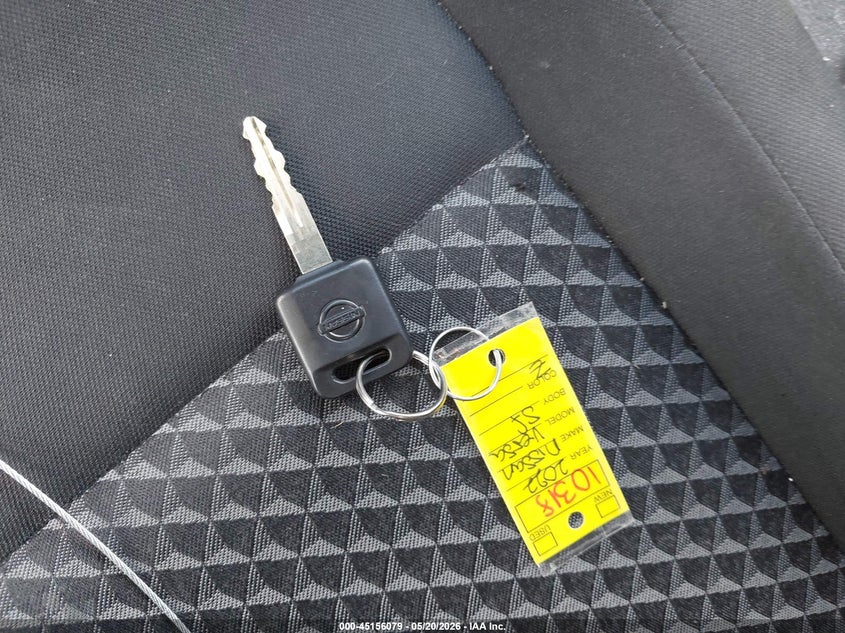 2022 Nissan Versa 1.6 S Xtronic Cvt VIN: 3N1CN8DV2NL820418 Lot: 45156079
