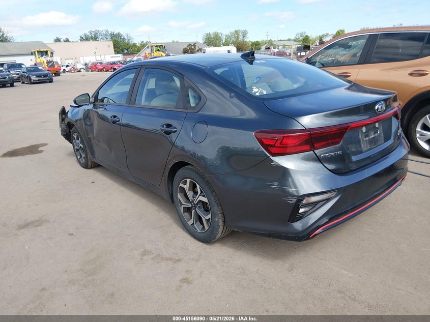 Vin: 3kpf24ad8ke008371, lot: 45653754, kia forte lxs 20193