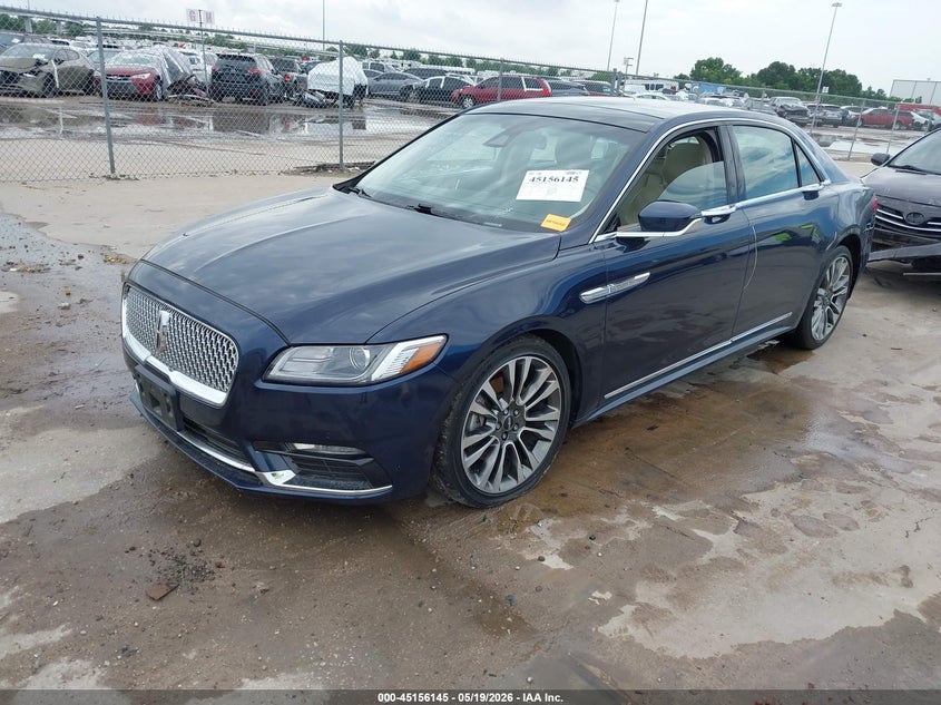 Vin: 1ln6l9tkxh5617306, lot: 45653809, lincoln continental select 20172