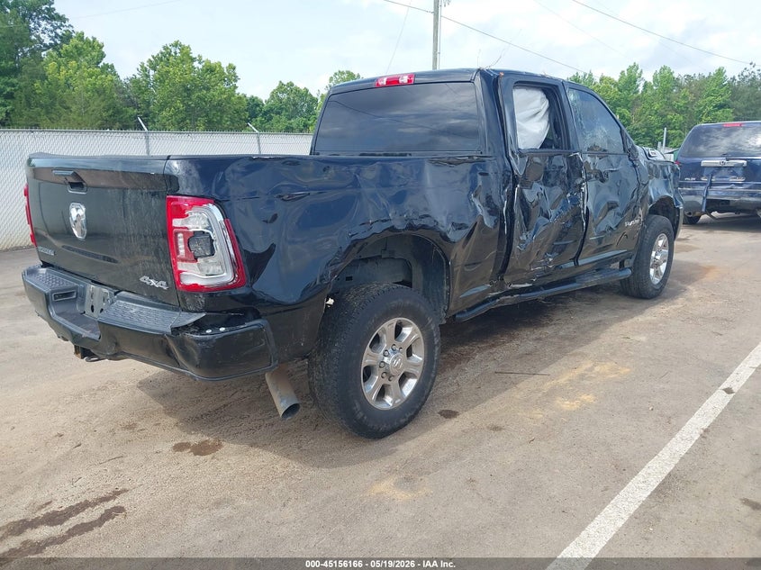 Vin: 3c6ur5dl5rg180052, lot: 45653830, ram 2500 big horn  4x4 6'4 box 20244