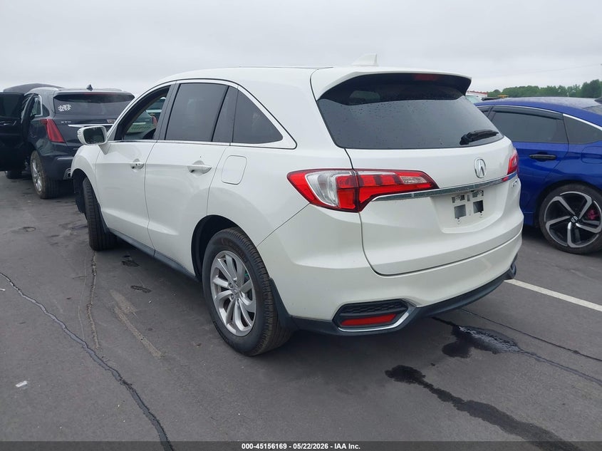 Vin: 5j8tb3h58gl008057, lot: 45653833, acura rdx technology   acurawatch plus packages/technology package 20163