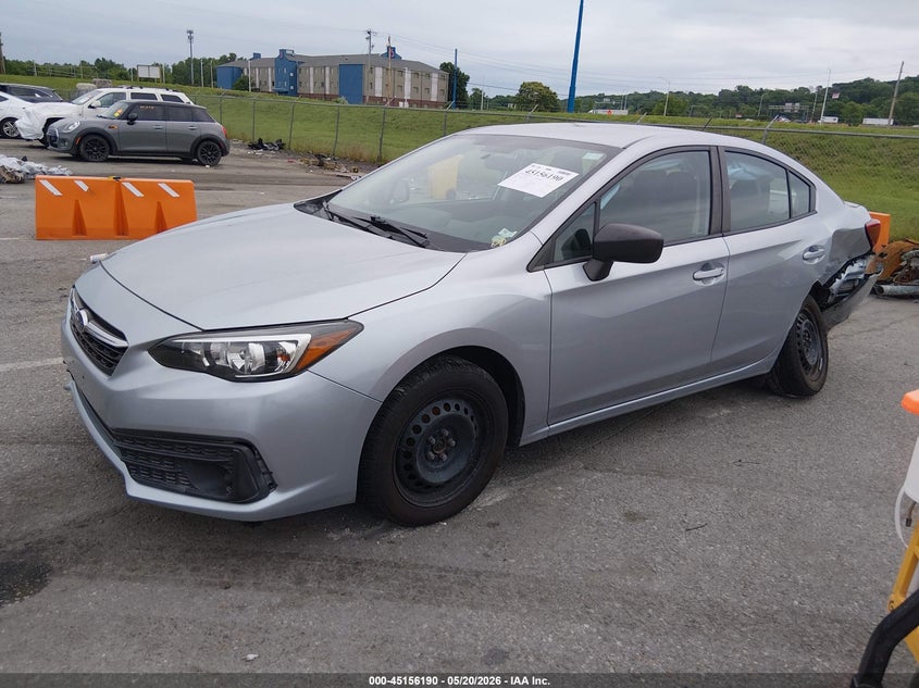 Vin: 4s3gkab61l3603073, lot: 45653854, subaru impreza 20202