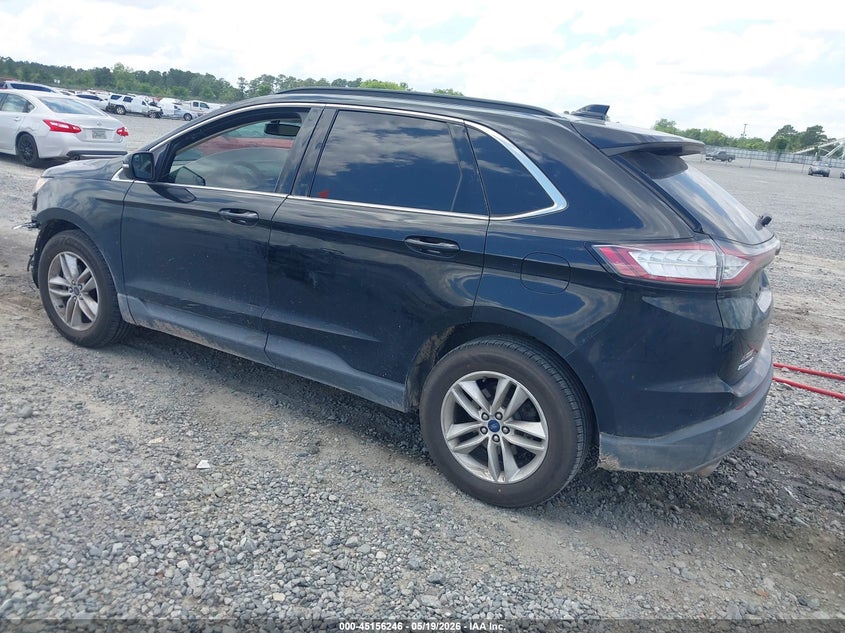 Vin: 2fmpk3j99hbc12487, lot: 45653909, ford edge sel 20173