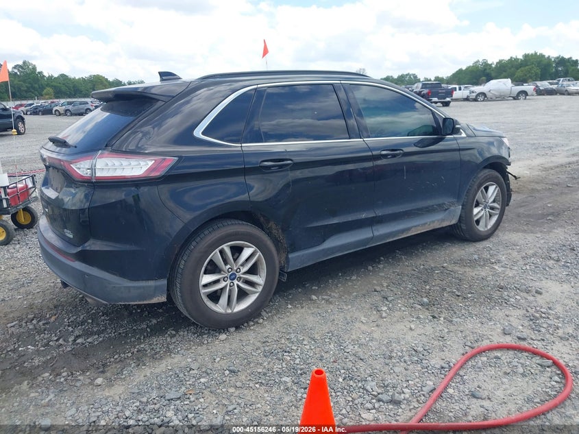 Vin: 2fmpk3j99hbc12487, lot: 45653909, ford edge sel 20174