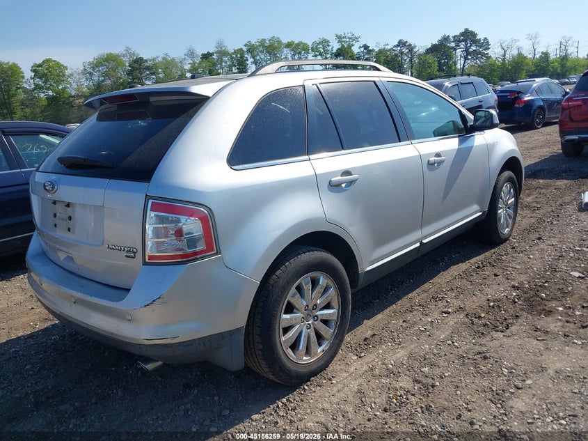 2010 Ford Edge 3.5 Limited silver Lot 111045156259 Vin 2FMDK4KC1ABB44081