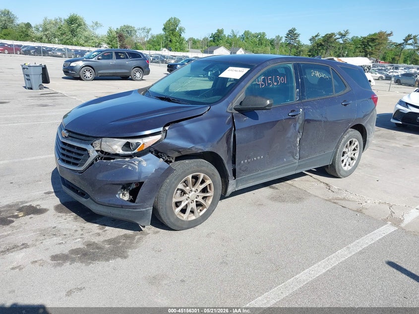 2018 Chevrolet Equinox Ls 3GNAXHEV1JS526299 photo 1