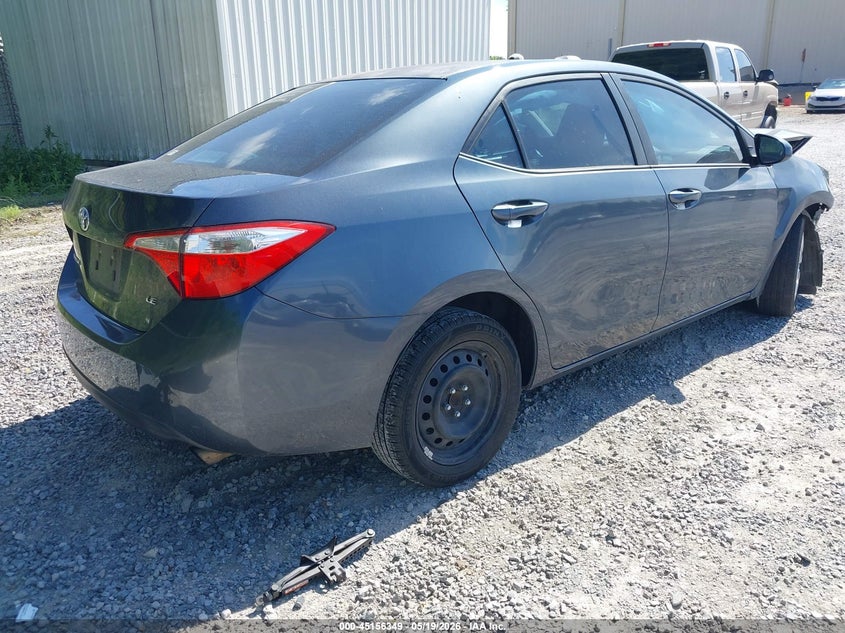 2016 TOYOTA COROLLA SEDAN 1.8L I-4 DOHC, VVT, 132HP