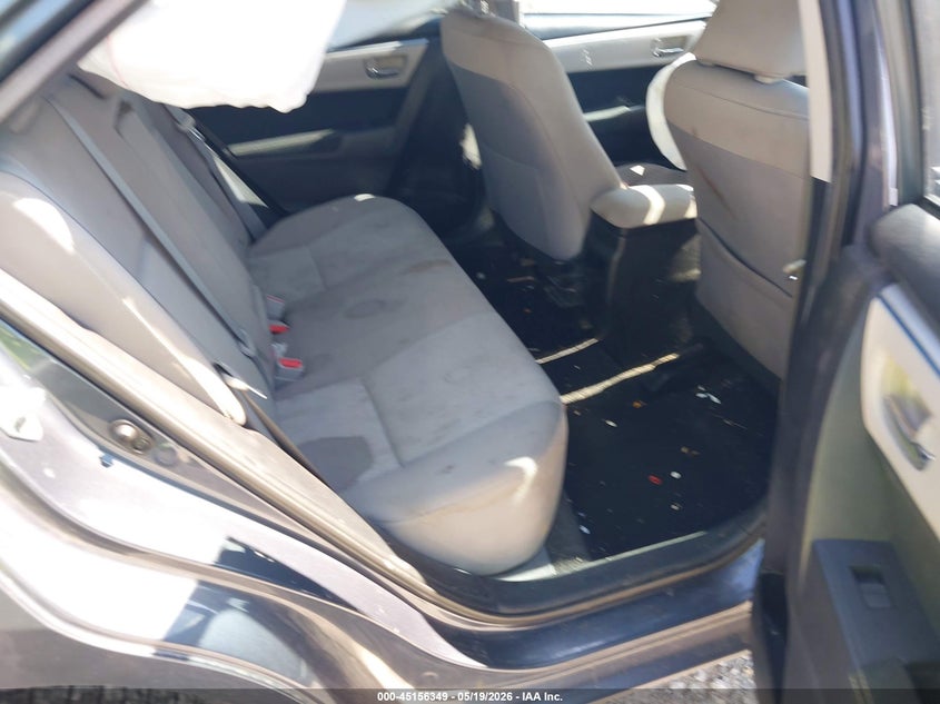 2016 TOYOTA COROLLA SEDAN 1.8L I-4 DOHC, VVT, 132HP