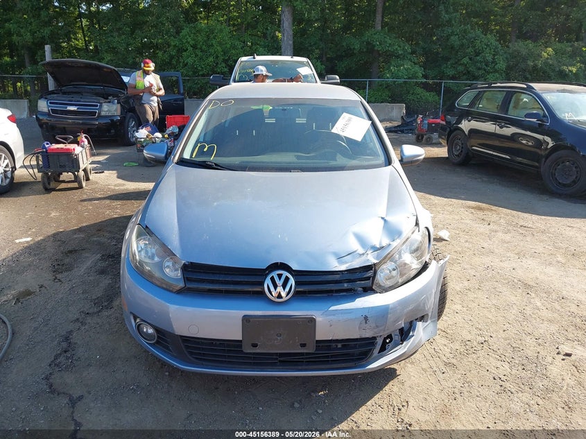 2011 Volkswagen Golf Tdi 4-Door VIN: WVWDM7AJ0BW153709 Lot: 45156389