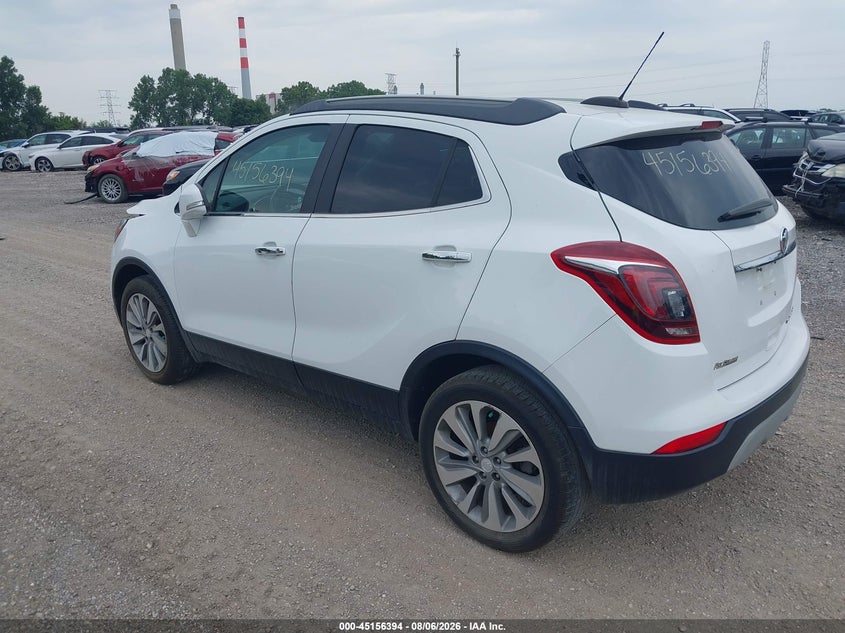 Vin: kl4cjasb3kb701373, lot: 45654058, buick encore fwd preferred 20193