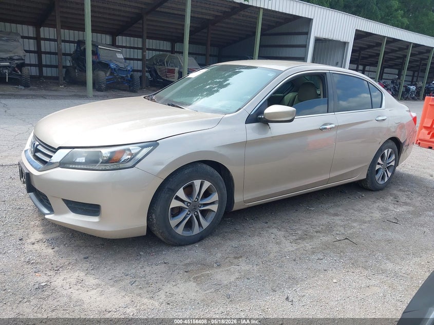 2014 Honda Accord Lx 1HGCR2F35EA098476 photo 1