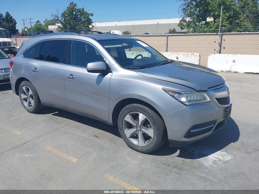 2016 ACURA MDX ACURAWATCH PLUS PACKAGE