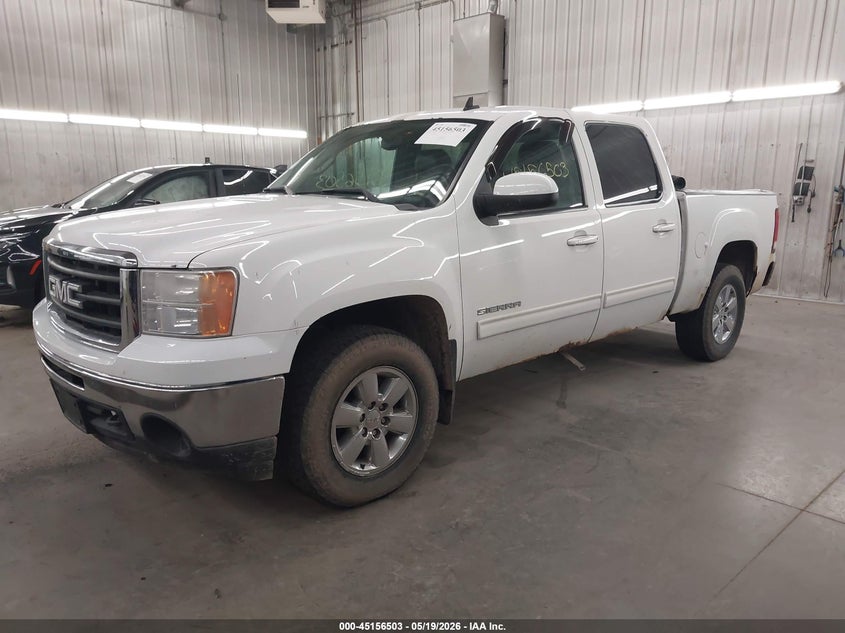 Vin: 3gtrkwe30ag186207, lot: 45654167, gmc sierra 1500 slt 20102