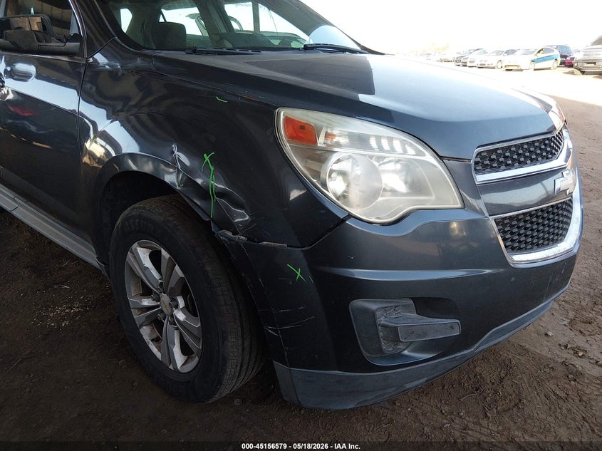 2011 Chevrolet Equinox 2.4 Ls grey Lot 111045156579 Vin 2GNALBEC6B1271072