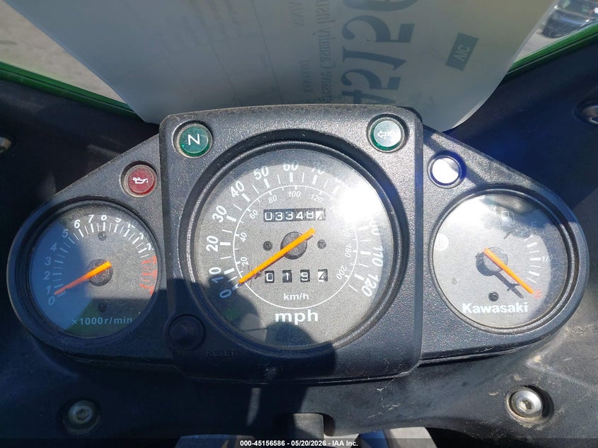 2009 KAWASAKI EX250 auction photo 7