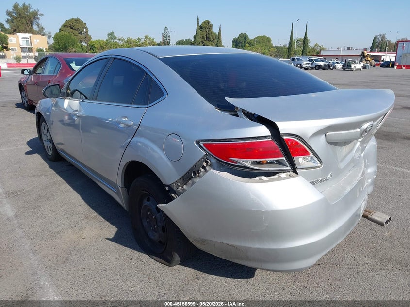 2011 Mazda 6 2.5 I Sport silver Lot 111045156599 Vin 1YVHZ8BH4B5M20354
