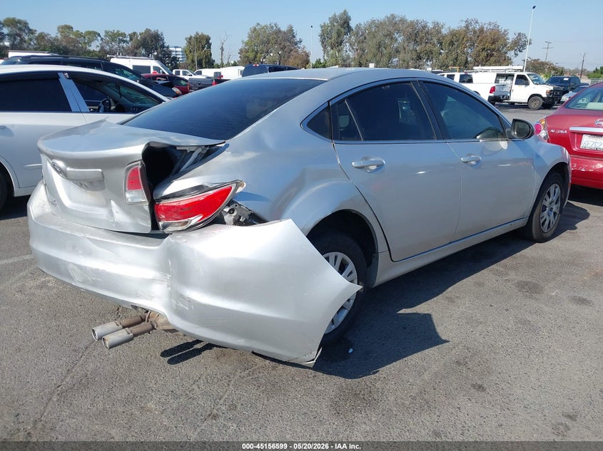 2011 Mazda 6 2.5 I Sport silver Lot 111045156599 Vin 1YVHZ8BH4B5M20354
