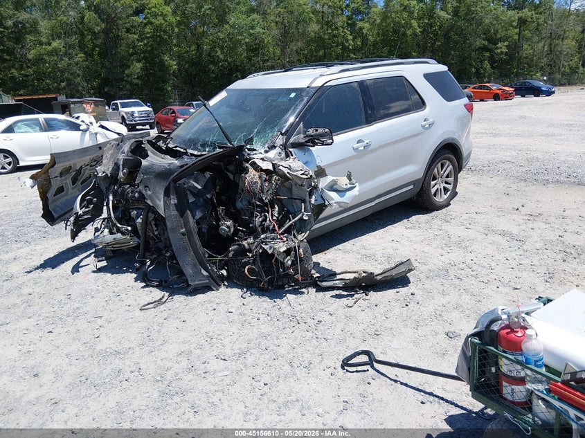 Vin: 1fm5k8d84kga74896, lot: 45654274, ford explorer xlt 20192
