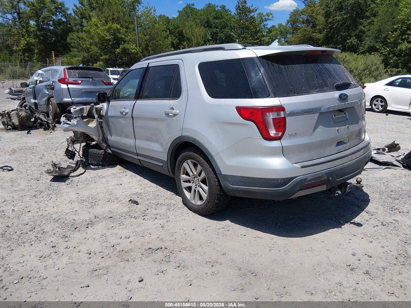 Vin: 1fm5k8d84kga74896, lot: 45654274, ford explorer xlt 20193