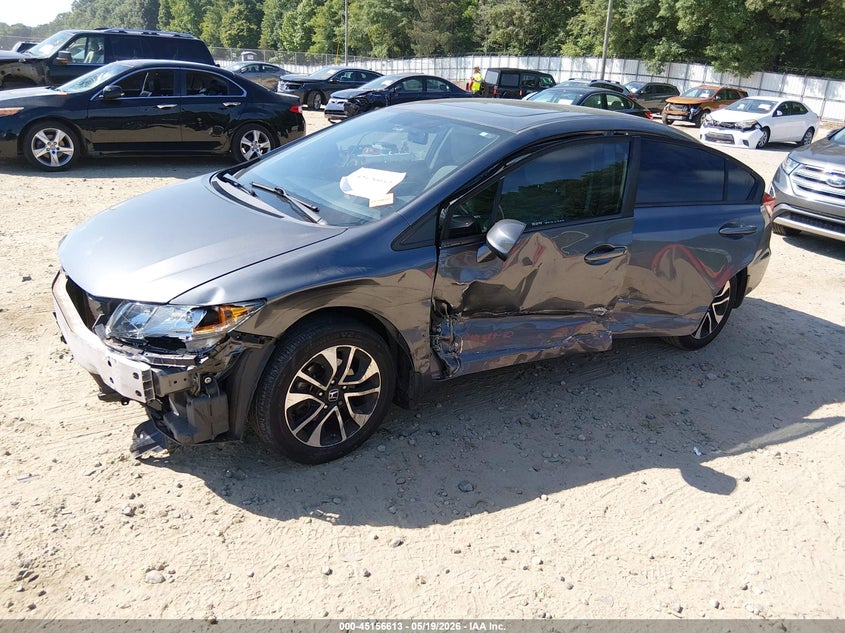 2013 Honda Civic Ex 19XFB2F81DE026567 photo 1
