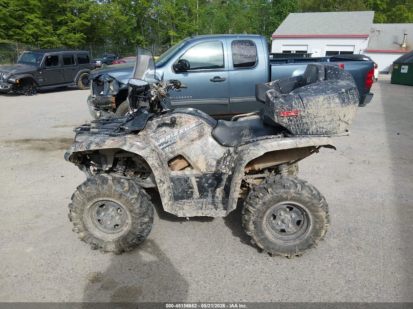 2014 Yamaha Yfm700 Fwad VIN: 5Y4AM52YXEA402450 Lot: 45156652