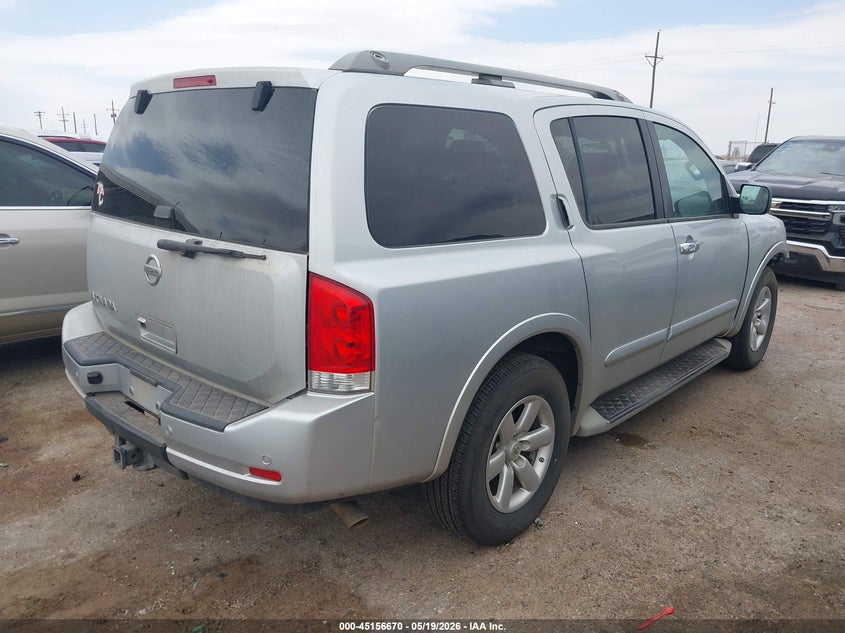 Vin: 5n1aa0nd9fn607180, lot: 45654334, nissan armada platinum/sl/sv 20154
