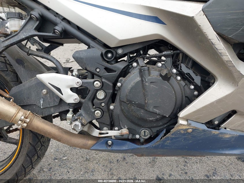 2023 Kawasaki Ex400 VIN: JKAEXKG14PDAK9125 Lot: 45156690