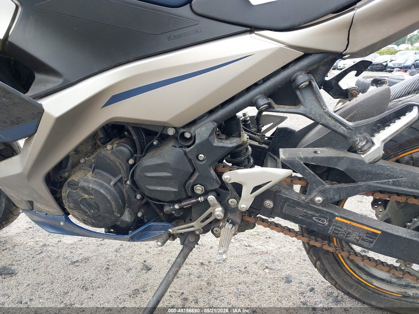 2023 Kawasaki Ex400 VIN: JKAEXKG14PDAK9125 Lot: 45156690