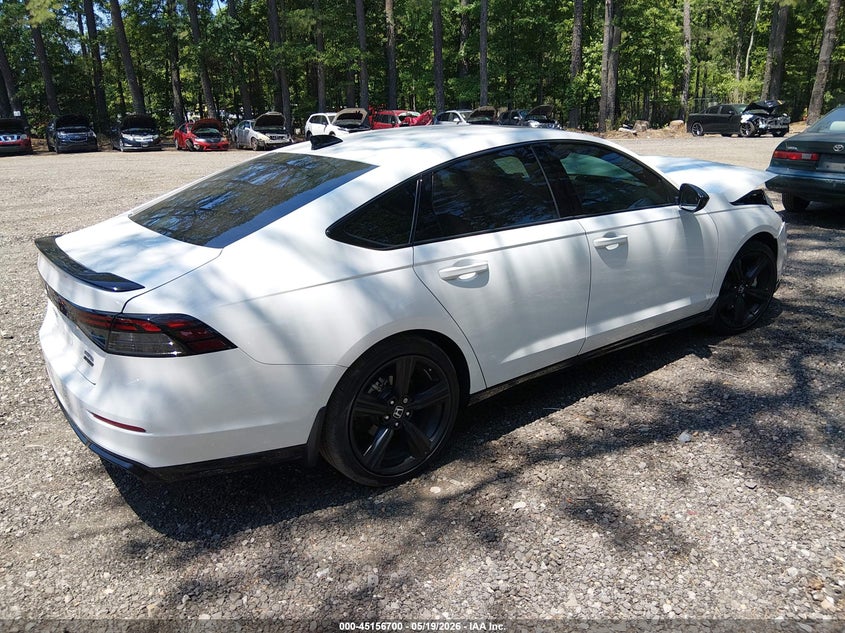 2025 HONDA ACCORD HYBRID auction photo 4