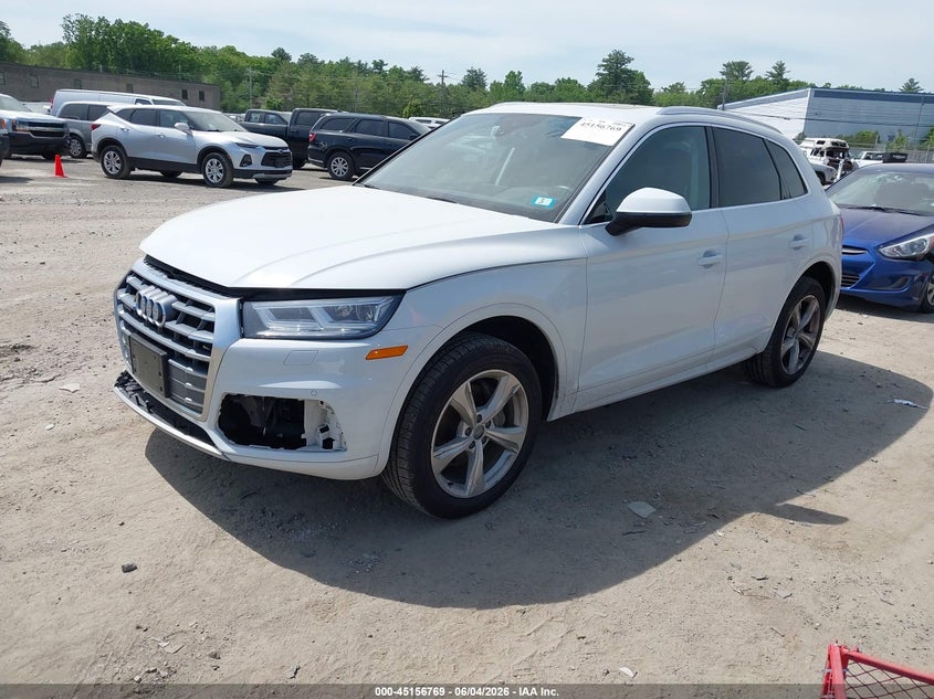 Vin: wa1bnafy1l2064418, lot: 45654433, audi q5 premium plus 45 tfsi quattro s tronic 20202