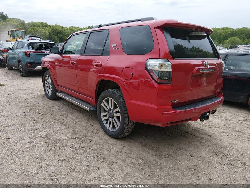 Vin: jtesu5jr2p6094246, lot: 45654448, toyota 4runner trd sport 20233