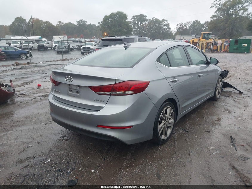 VIN 5NPD84LF6HH022102 2017 HYUNDAI ELANTRA LIMITED