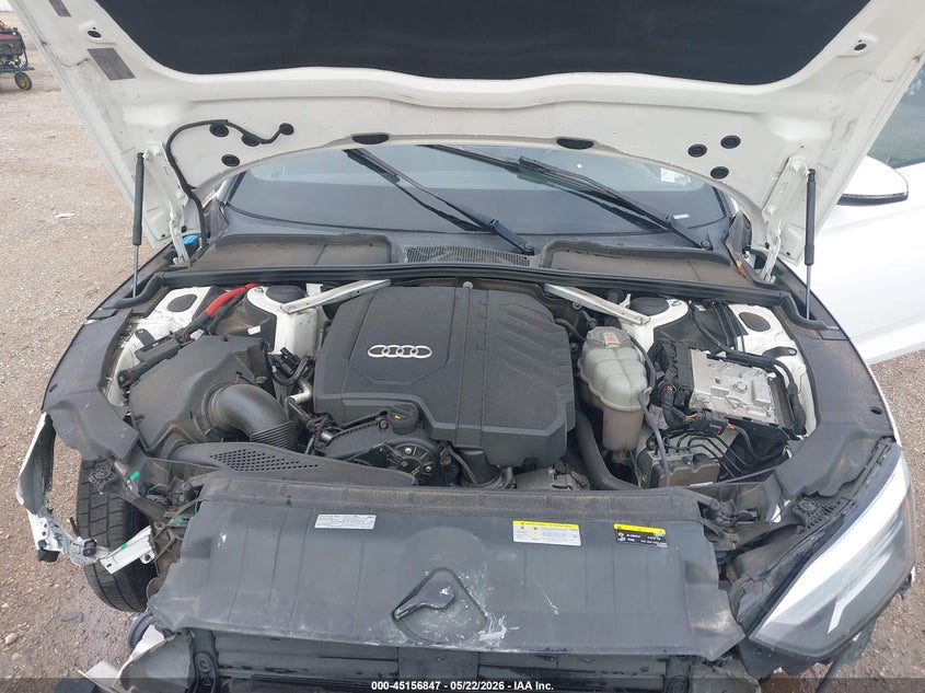 2021 Audi A5 Sportback Premium 45 Tfsi Quattro S Tronic VIN: WAUDACF55MA011530 Lot: 45156847