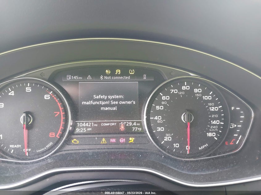 2021 Audi A5 Sportback Premium 45 Tfsi Quattro S Tronic VIN: WAUDACF55MA011530 Lot: 45156847