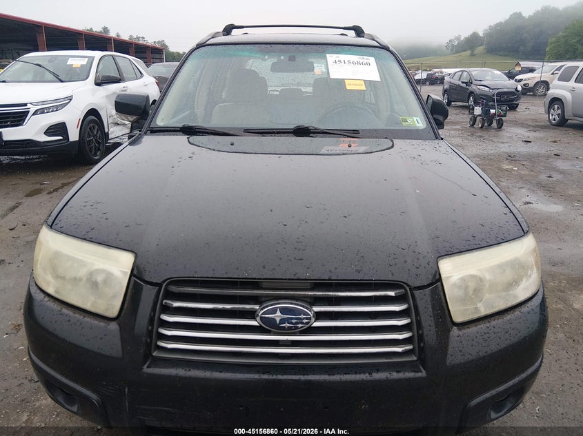 2006 Subaru Forester 2.5X VIN: JF1SG65636H749735 Lot: 45156860