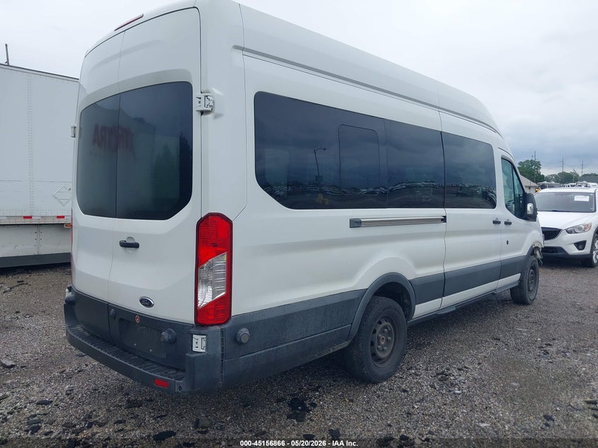Vin: 1ftbw3xm5gkb32753, lot: 45654530, ford transit-350 20164