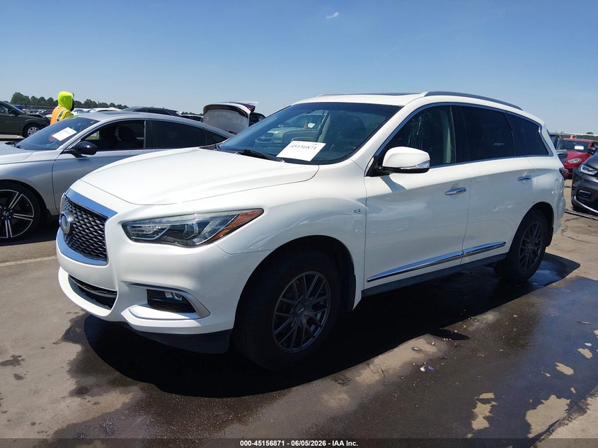 Vin: 5n1al0mm5gc515430, lot: 45654535, infiniti qx60 20162