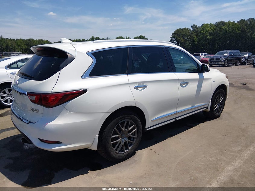 Vin: 5n1al0mm5gc515430, lot: 45654535, infiniti qx60 20164