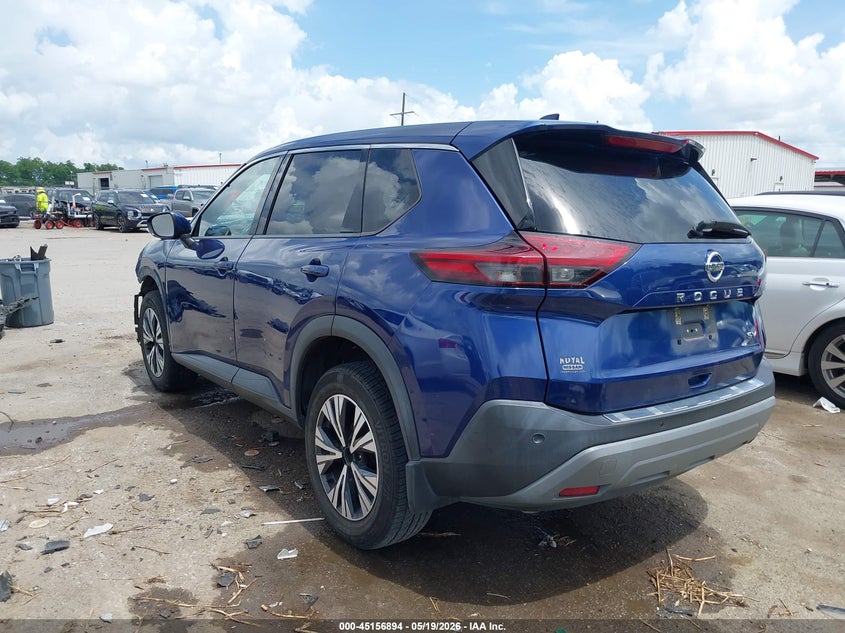 VIN 5N1AT3BA1MC833020 2021 NISSAN ROGUE SV FWD