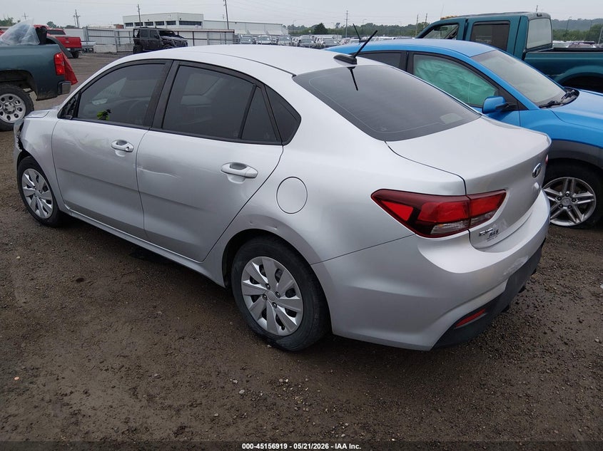 Vin: 3kpa24ab7je079911, lot: 45654583, kia rio s 20183