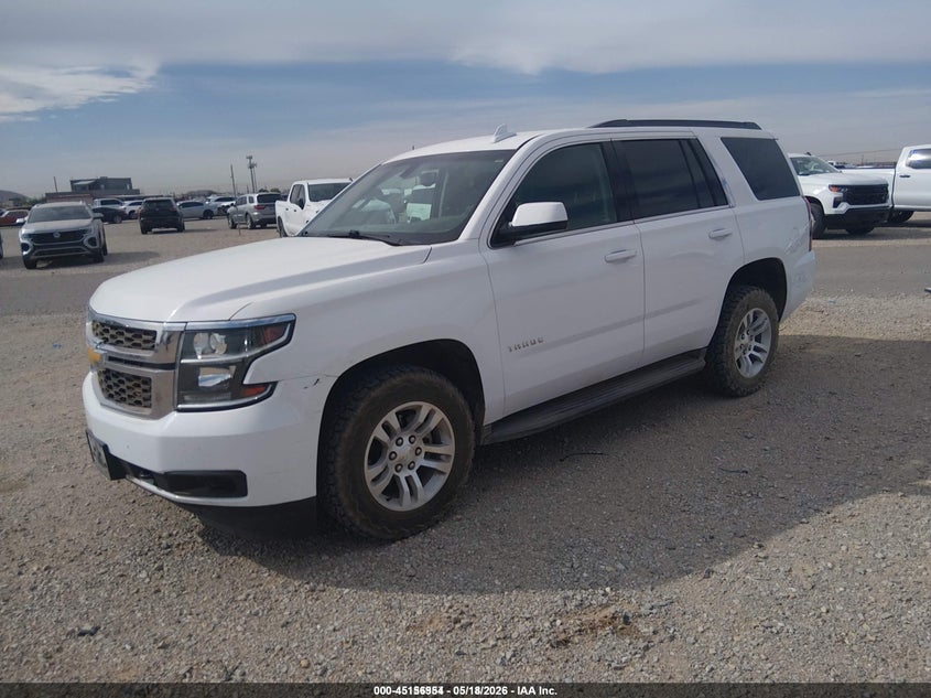 2017 Chevrolet Tahoe Ls, Left Front, IAAI, VIN 1GNSKAKC3HR326244 — photo 2