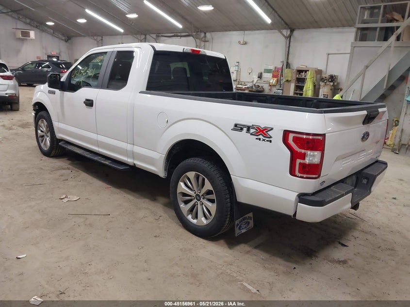 VIN 1FTEX1EP8JFA77615 2018 FORD F-150 XL
