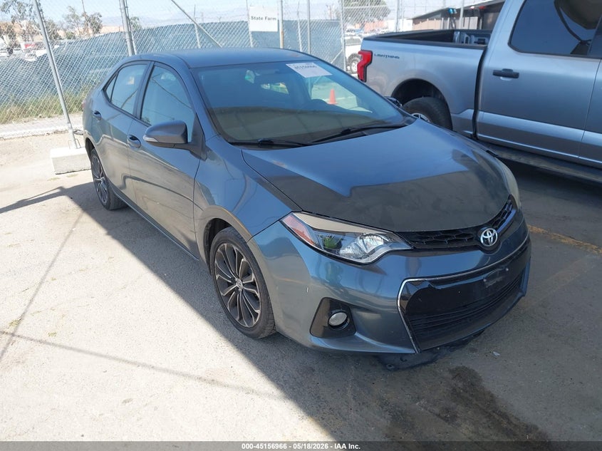 2016 Toyota Corolla L/Le/Le Plus/Le Premium/S/S Plus/S Premium/S W/Special Edition Pkg