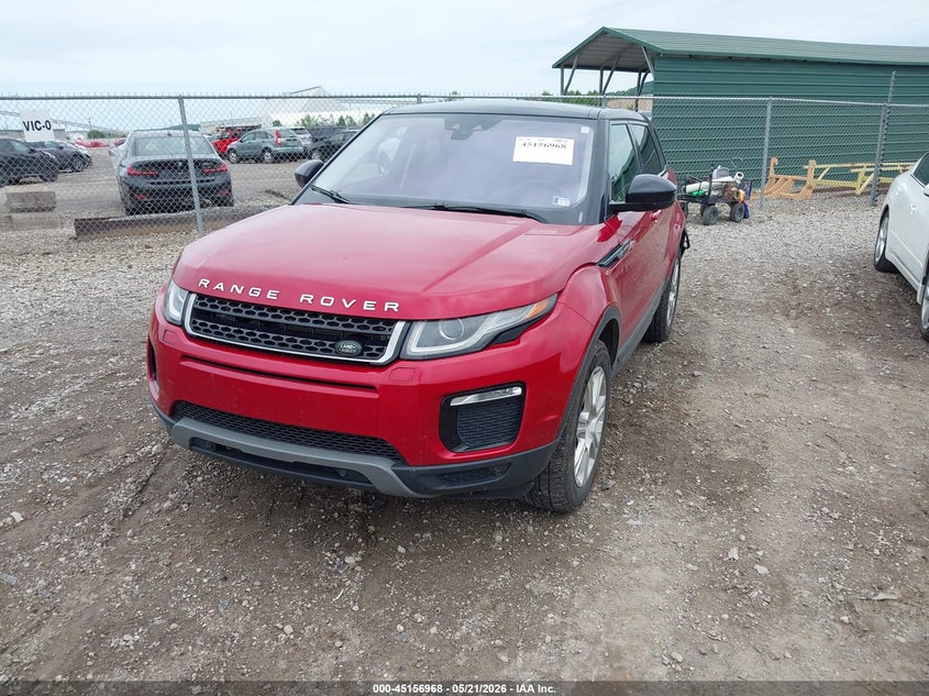 Vin: salvp2rx7kh332852, lot: 45654632, land rover range rover evoque se/se premium 20192